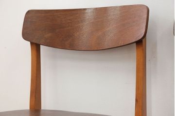 北欧家具 シンプルなデザイン　北欧ビンテージチェア2脚セット(2)(ミッドセンチュリー、椅子、イス)