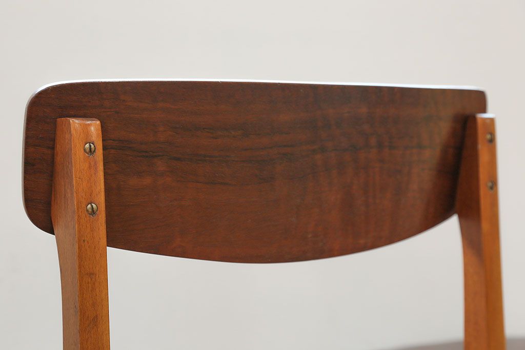 北欧家具 シンプルなデザイン　北欧ビンテージチェア2脚セット(2)(ミッドセンチュリー、椅子、イス)