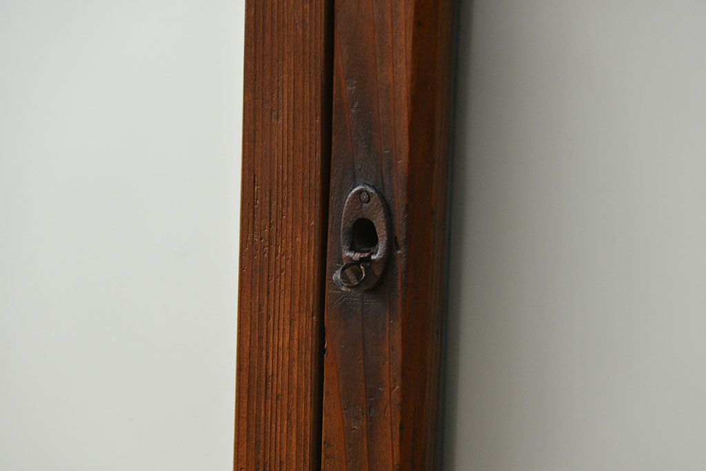 昭和レトロ　シンプルなすりガラス窓3枚セット(ガラス戸・引き戸)