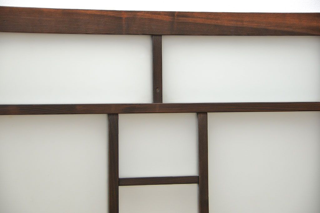 【昭和レトロ】木製窓　レトロ　木扉　スリガラス　小窓　アンティーク 昭和レトロ】木製窓 レトロ 木扉 スリガラス 小窓 アンティーク