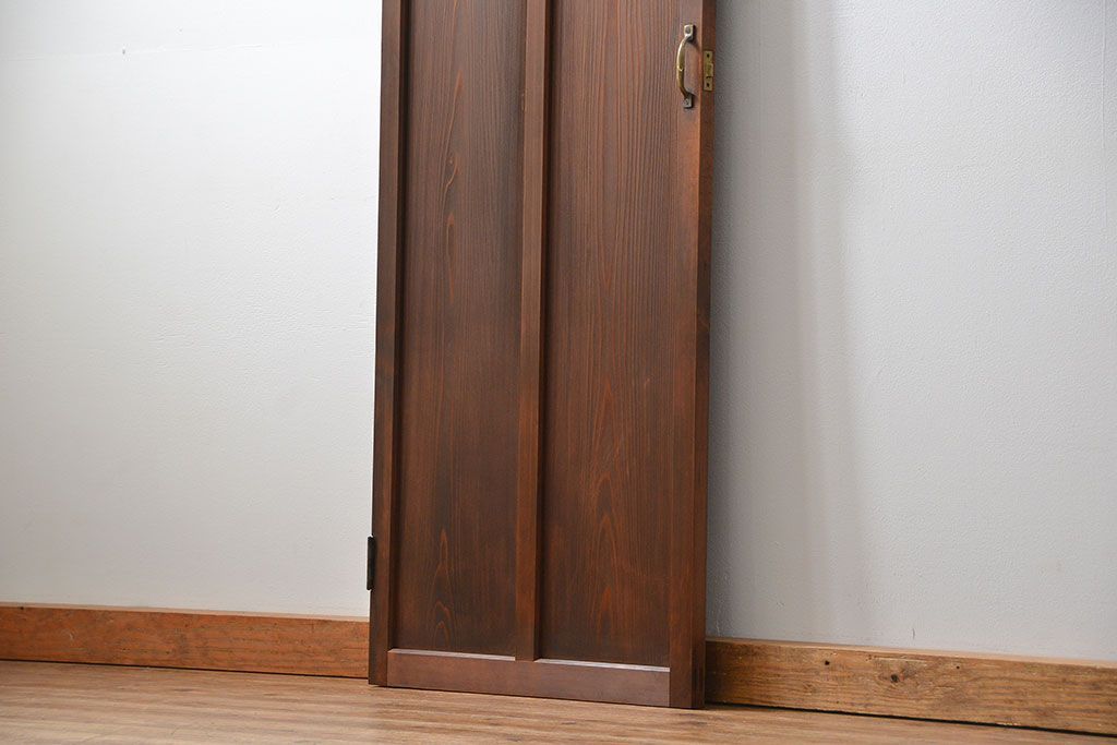 古民具・骨董 ダイヤガラス入りの上品な扉(2)(ドア)