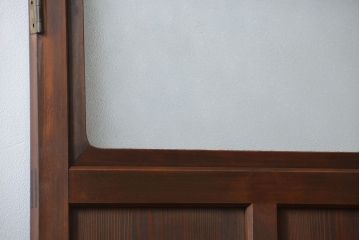 古民具・骨董 ダイヤガラス入りの上品な扉(2)(ドア)