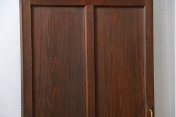 古民具・骨董 ダイヤガラス入りの上品な扉(2)(ドア)