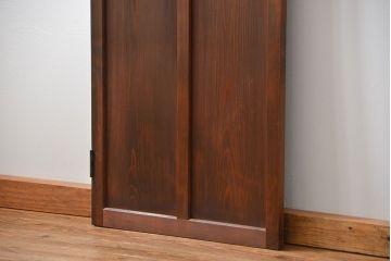 古民具・骨董 ダイヤガラス入りの上品な扉(2)(ドア)