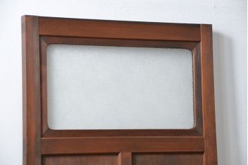 古民具・骨董 ダイヤガラス入りの上品な扉(2)(ドア)