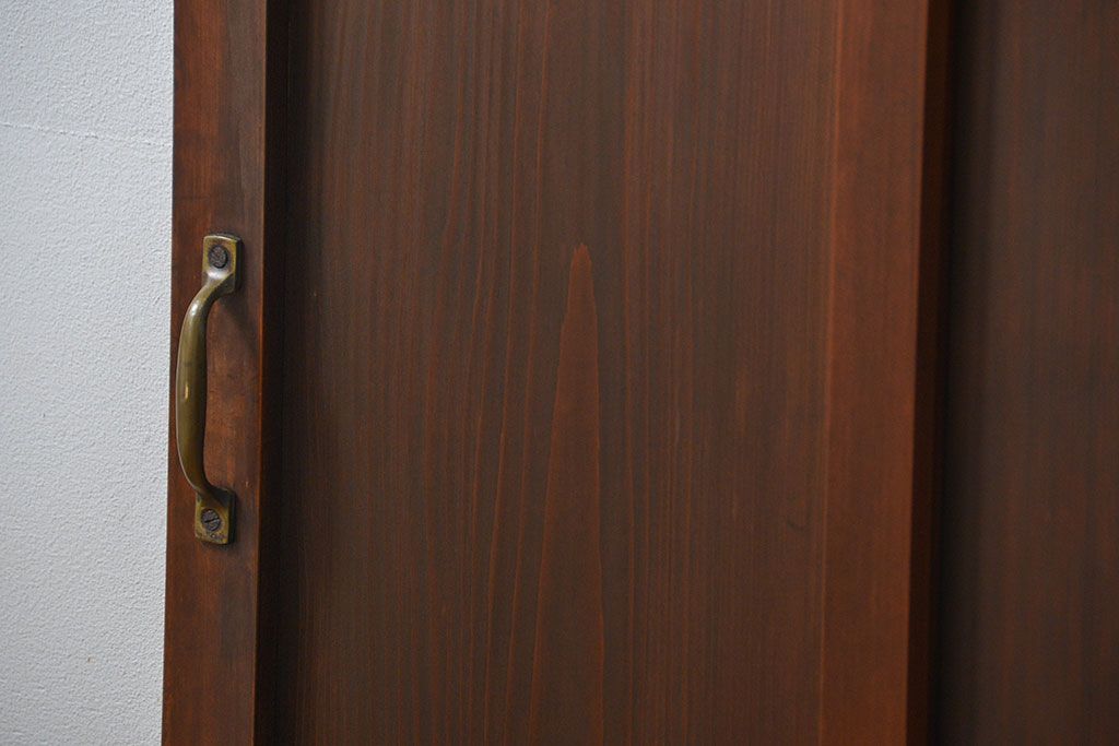 古民具・骨董 ダイヤガラス入りの上品な扉(2)(ドア)