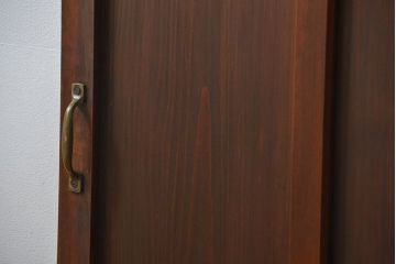 古民具・骨董 ダイヤガラス入りの上品な扉(2)(ドア)