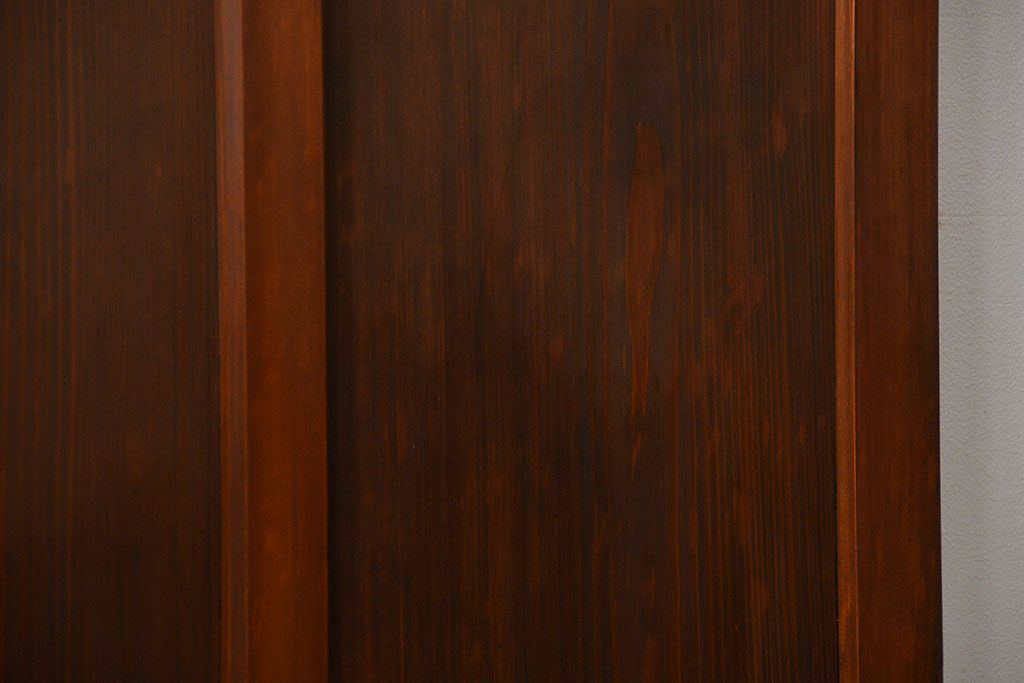 古民具・骨董 ダイヤガラス入りの上品な扉(2)(ドア)