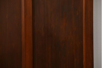 古民具・骨董 ダイヤガラス入りの上品な扉(2)(ドア)