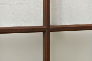 古民具・骨董 厚手でしっかりとしたガラス戸1枚 (窓、引き戸)