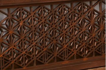 古民具・骨董 上質で繊細な組子欄間1枚(明り取り)