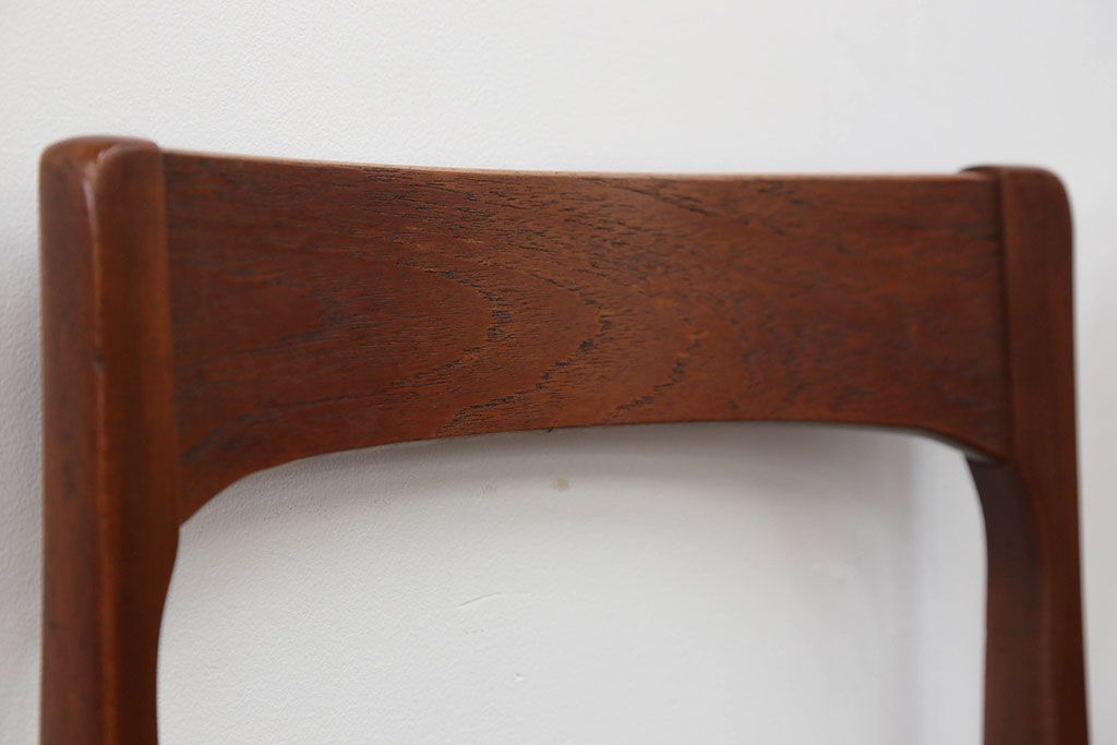 北欧家具 チーク材 ミッドセンチュリー 北欧ビンテージ ダイニングチェア 2脚セット(1) (椅子、イス)