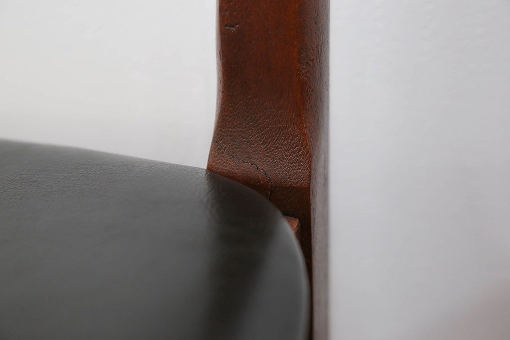 北欧家具 チーク材 ミッドセンチュリー 北欧ビンテージ ダイニングチェア 2脚セット(1) (椅子、イス)