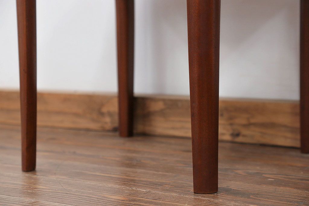 北欧家具 チーク材 ミッドセンチュリー 北欧ビンテージ ダイニングチェア 2脚セット(1) (椅子、イス)