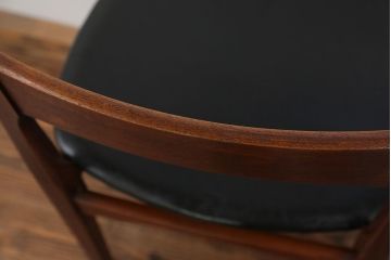 北欧家具 チーク材 ミッドセンチュリー 北欧ビンテージ ダイニングチェア 2脚セット(1) (椅子、イス)