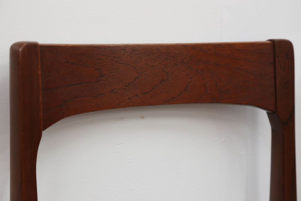 北欧家具 チーク材 ミッドセンチュリー 北欧ビンテージ ダイニングチェア 2脚セット(2) (椅子、イス)