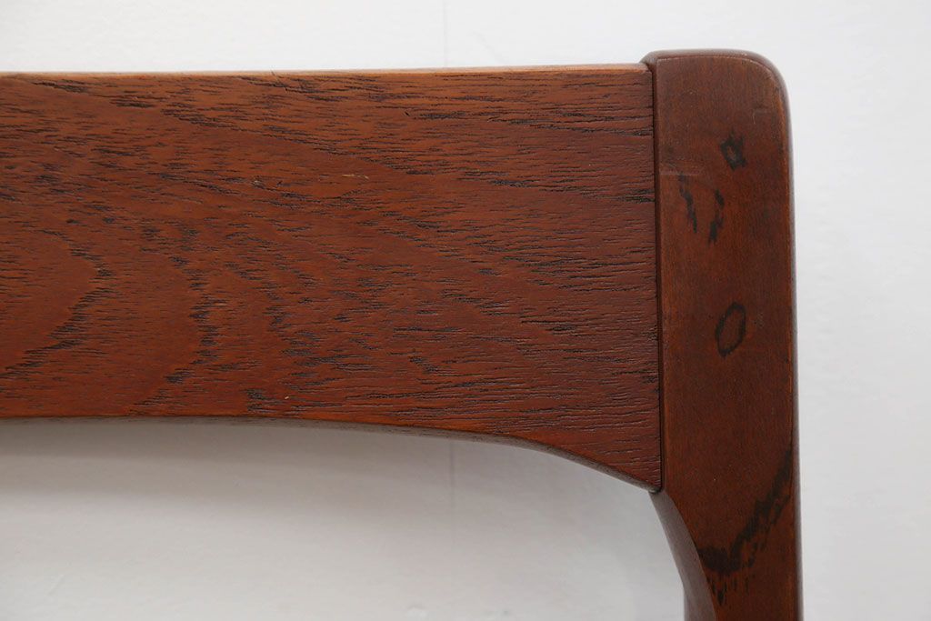 北欧家具 チーク材 ミッドセンチュリー 北欧ビンテージ ダイニングチェア 2脚セット(2) (椅子、イス)