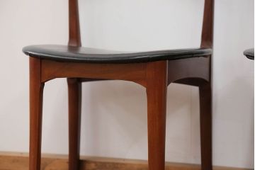 北欧家具 チーク材 ミッドセンチュリー 北欧ビンテージ ダイニングチェア 2脚セット(2) (椅子、イス)