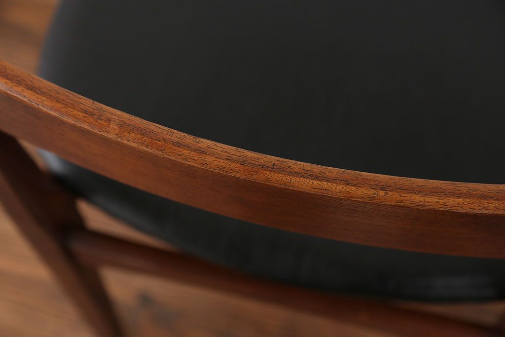 北欧家具 チーク材 ミッドセンチュリー 北欧ビンテージ ダイニングチェア 2脚セット(2) (椅子、イス)