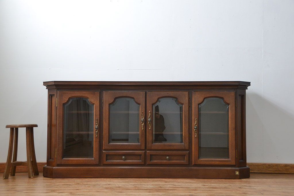 中古 コスガ製 アンティーク調 サイドボード(サイドキャビネット)