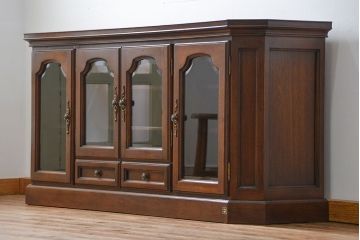 中古 コスガ製 アンティーク調 サイドボード(サイドキャビネット)