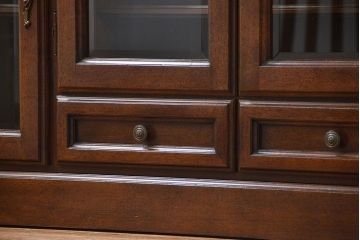 中古 コスガ製 アンティーク調 サイドボード(サイドキャビネット)