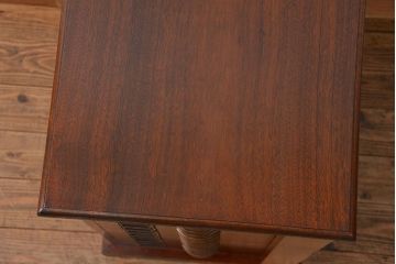 アンティーク家具　イギリスアンティーク マホガニー材!上質な作りの12杯引き出し(ドロワー、書類ケース)