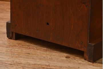 アンティーク家具　イギリスアンティーク マホガニー材!上質な作りの12杯引き出し(ドロワー、書類ケース)