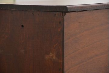 アンティーク家具　イギリスアンティーク マホガニー材!上質な作りの12杯引き出し(ドロワー、書類ケース)