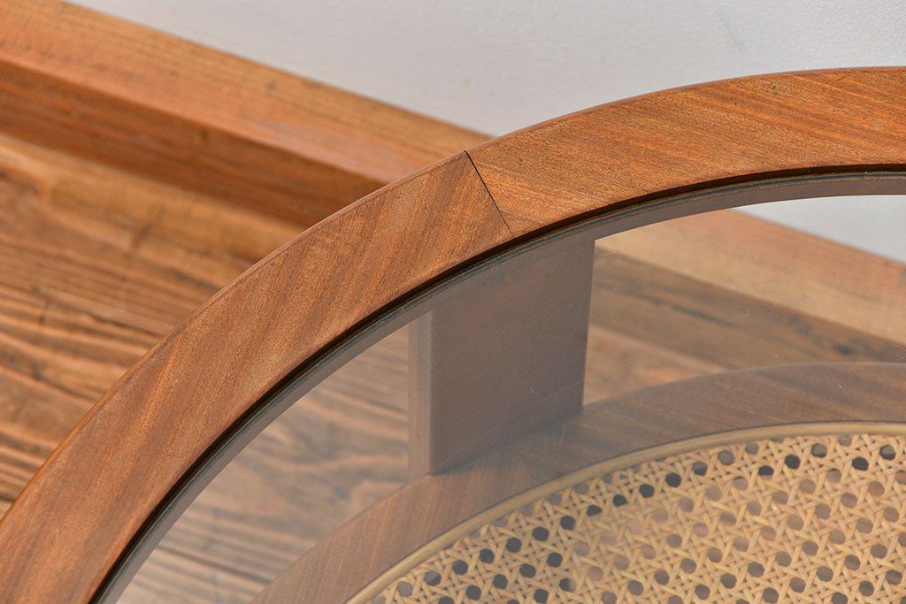 北欧家具 1960年頃 北欧ビンテージ センターテーブル(ラウンドテーブル、コーヒーテーブル)