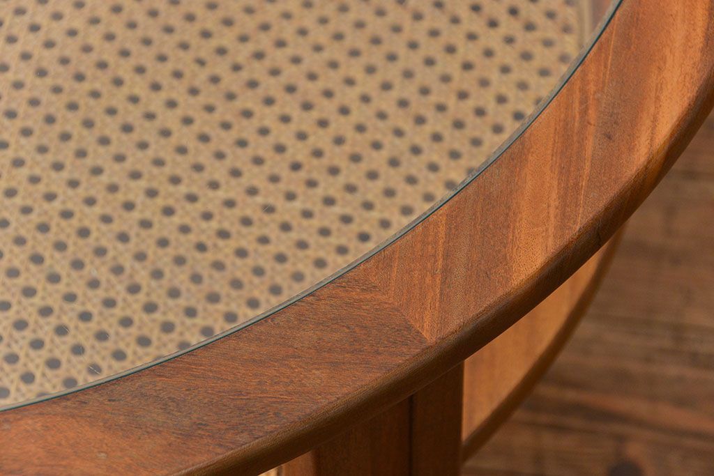 北欧家具 1960年頃 北欧ビンテージ センターテーブル(ラウンドテーブル、コーヒーテーブル)