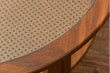 北欧家具 1960年頃 北欧ビンテージ センターテーブル(ラウンドテーブル、コーヒーテーブル)