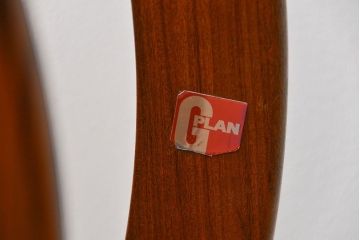 北欧家具 1960年頃 北欧ビンテージ センターテーブル(ラウンドテーブル、コーヒーテーブル)