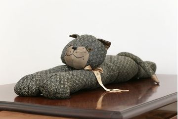 アンティーク雑貨　イギリスアンティーク 猫のかわいいぬいぐるみ