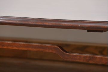 アンティーク家具　古民具・骨董 総欅材のシンプルでモダンな座卓(テーブル、机)