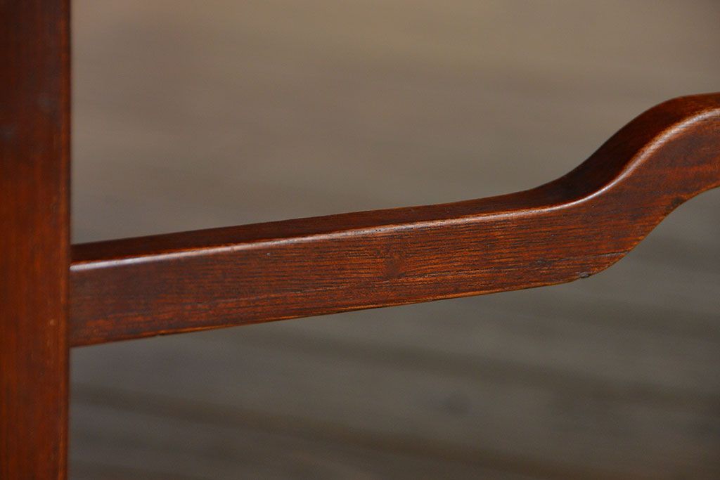 アンティーク家具　古民具・骨董 総欅材のシンプルでモダンな座卓(テーブル、机)