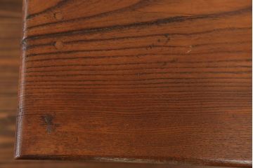 アンティーク雑貨　古民具・骨董 古い欅材のコブのデザインが素晴らしい 小さな机(テーブル)