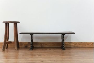 アンティーク家具　古民具・骨董 使い込まれた時代文机(テーブル)