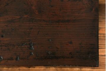 アンティーク家具　古民具・骨董 使い込まれた時代文机(テーブル)