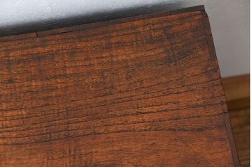 アンティーク家具　アンティーク 古い木のシンプルな6杯小引き出し(ドロワー、チェスト)