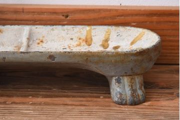 アンティーク雑貨　フランスアンティーク　鋳物製!シャビーで重厚な傘立て(アンブレラスタンド)