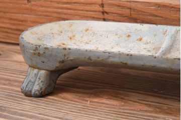 アンティーク雑貨　フランスアンティーク　鋳物製!シャビーで重厚な傘立て(アンブレラスタンド)