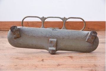 アンティーク雑貨　フランスアンティーク　鋳物製!シャビーで重厚な傘立て(アンブレラスタンド)