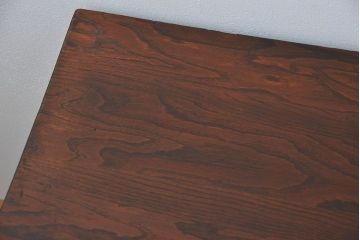 アンティーク家具　アンティーク 古い栗材とブナ材の片袖机(デスク、在宅ワーク、在宅用テーブル)