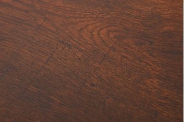 アンティーク家具　古いナラ材の上質なカウンター式 アンティーク片袖机(テーブル、デスク、在宅ワーク、在宅用、レジ台)