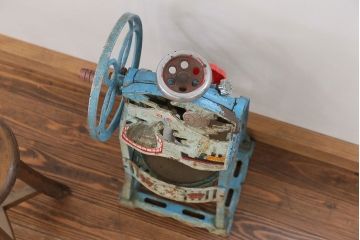 アンティーク雑貨　昭和レトロ 古い手回しかき氷機