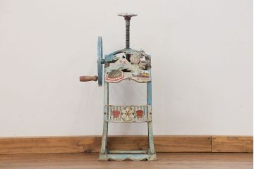 アンティーク雑貨　昭和レトロ 古い手回しかき氷機