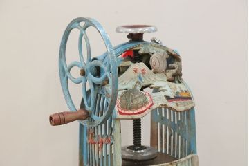 アンティーク雑貨　昭和レトロ 古い手回しかき氷機