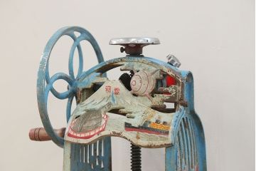 アンティーク雑貨　昭和レトロ 古い手回しかき氷機