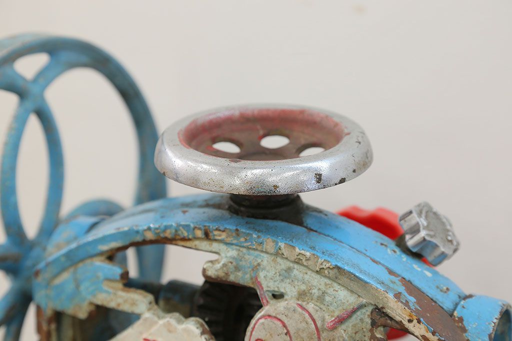 アンティーク雑貨　昭和レトロ 古い手回しかき氷機